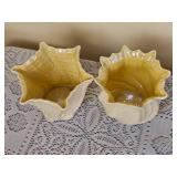 Irish Belleek Swirl Vase Bundle
