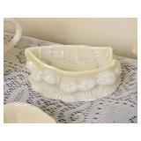 Irish Belleek Cottage Cheese Dish