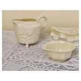 Irish Belleek Cottage Cheese Dish