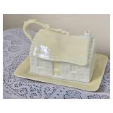 Irish Belleek Cottage Cheese Dish