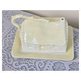 Irish Belleek Cottage Cheese Dish