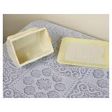 Irish Belleek Cottage Cheese Dish