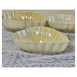 Irish Belleek Nesting Heart Dishes