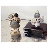 Fabulous Collection of Carved Netsuke Kimono Figures