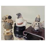 Fabulous Collection of Carved Netsuke Kimono Figures