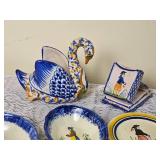 Vintage French Quimper Miniatures & Dishes