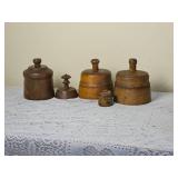 Antique Wooden Butter Molds