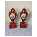 Royal Vienna Mantel Urn