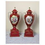 Royal Vienna Mantel Urn