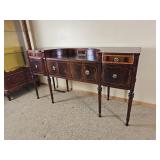 Stunning English Federalist Dining Room Sideboard Fabulous Condition