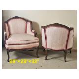 Drexel Heritage Furniture Set of Parlor Chairs