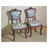 Louis XV Styled Parlor Chairs