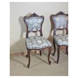 Louis XV Styled Parlor Chairs