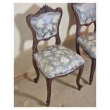 Louis XV Styled Parlor Chairs