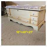 Vintage French Provincial Lane Cedar Chest