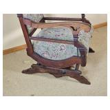 Antique East Lake Rocking Chair