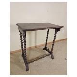 Antique Barley Twist Parlor Table