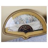 Elegant Framed Silk Fans