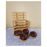 Stoneware French Onion Soup Crocks