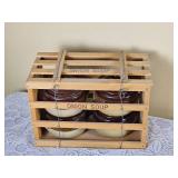 Stoneware French Onion Soup Crocks