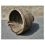 Fascinating Antique Well Firkin