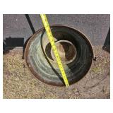 Large Copper Apple Butter Cauldron