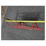 Antique Steel Runner Sleds