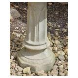 Handsome Concrete Bird Bath