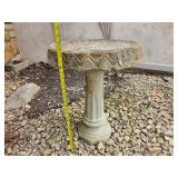 Handsome Concrete Bird Bath