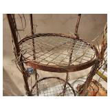 Wrought Iron Garden Etagere