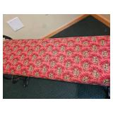 Beautiful Art Nouveau Wrought Iron Bench