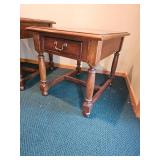 Sibling Hickory White Contemporary Livingroom Side Tables