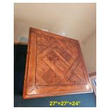 Sibling Hickory White Contemporary Livingroom Side Tables