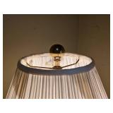 Beautiful Vintage Patina Barley Twist Brass Floor Lamp