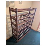 Antique Industrial Shoe Rack