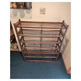 Antique Industrial Shoe Rack