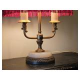Soap Stone Base Bouillotte Lamp