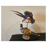 Resin Pheasant Table Lamp