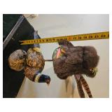 Resin Pheasant Table Lamp