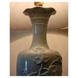 Chinoiserie Celadon Green Vase Table Lamp