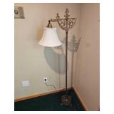 Victorian Spelter Floor Lamp