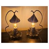 Arts & Crafts Gothic Accent Lamps