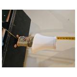 Petite Painted Louis XV Floral lamp