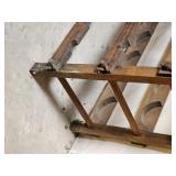 Primitive Wooden Wine Rack
