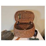 Vintage Fish Basket & Accessories