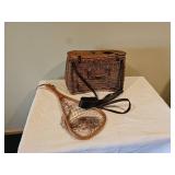 Vintage Fish Basket & Accessories
