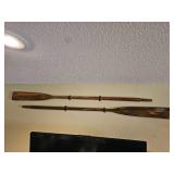 Antique Paddle Boat Oars