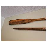 Antique Paddle Boat Oars