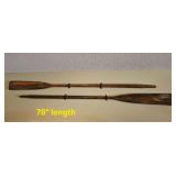 Antique Paddle Boat Oars