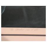 George Sumner Singed Print  The Greatest Love of All